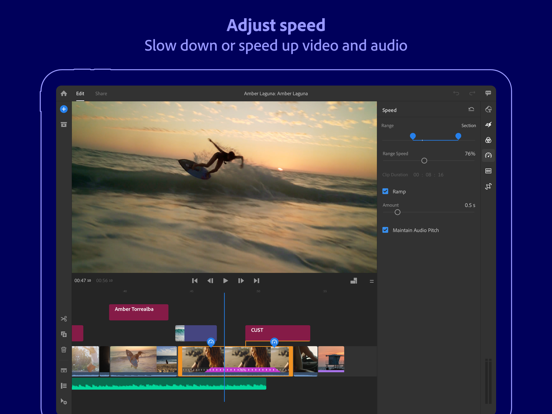 Adobe Premiere Rush：Edit Video