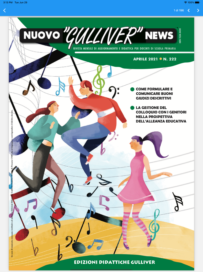 Nuovo Gulliver News Reader