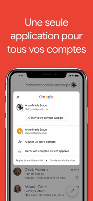 Gmail La Messagerie Google Dans L App Store