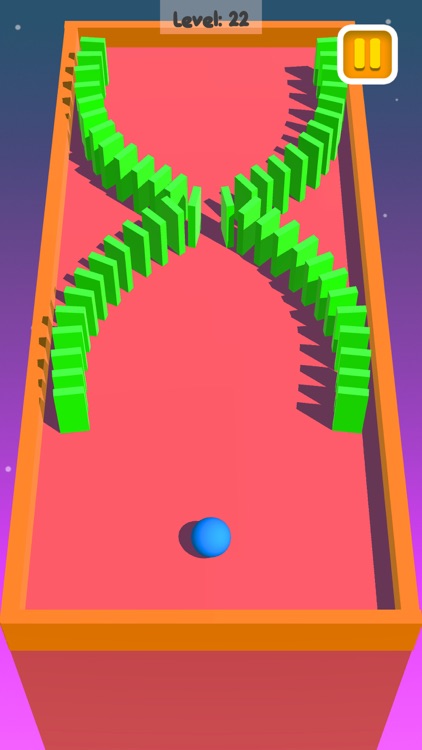 Falling Domino Line Ball