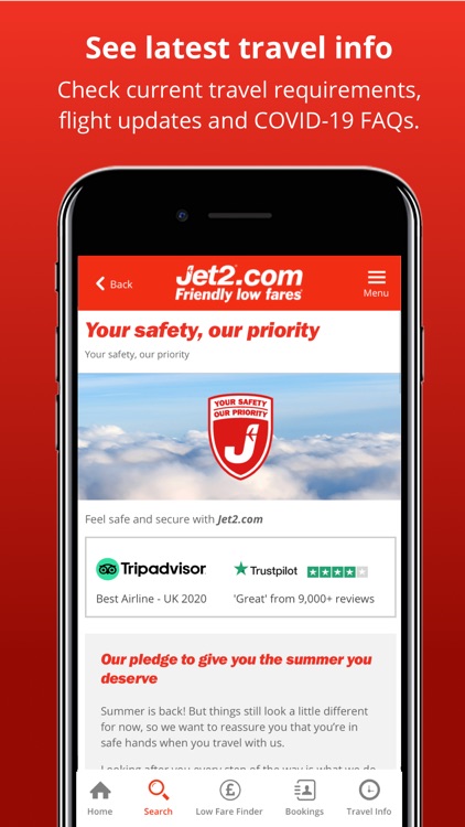 Jet2.com - Flights Travel App screenshot-8