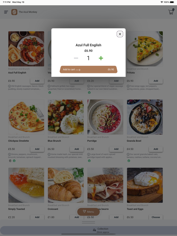 The Azul Monkey Coffee Shop