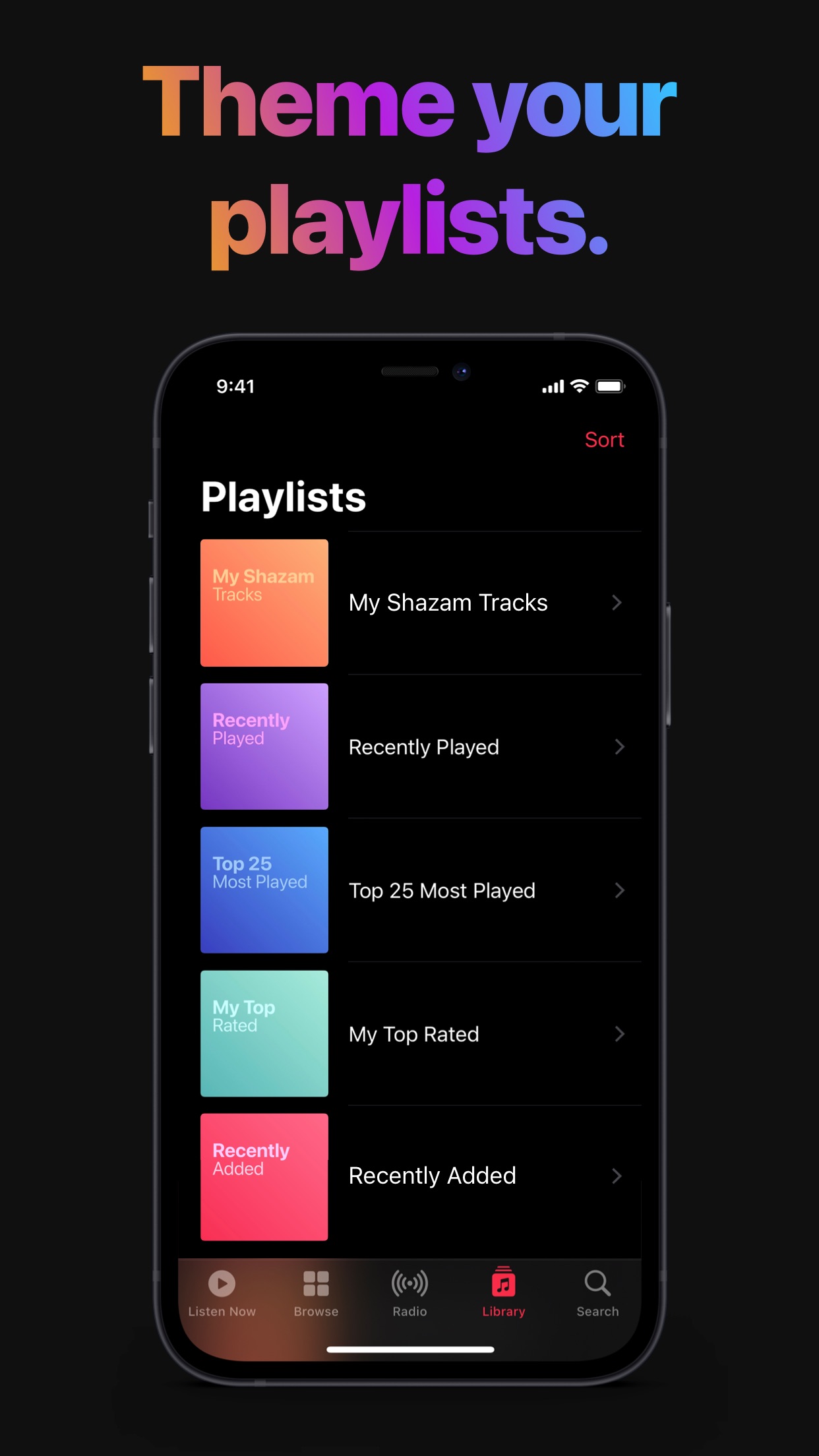 Screenshot do app Denim - Playlist Cover Maker
