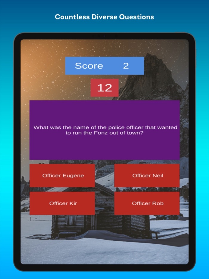 Happy Days Trivia Challenge