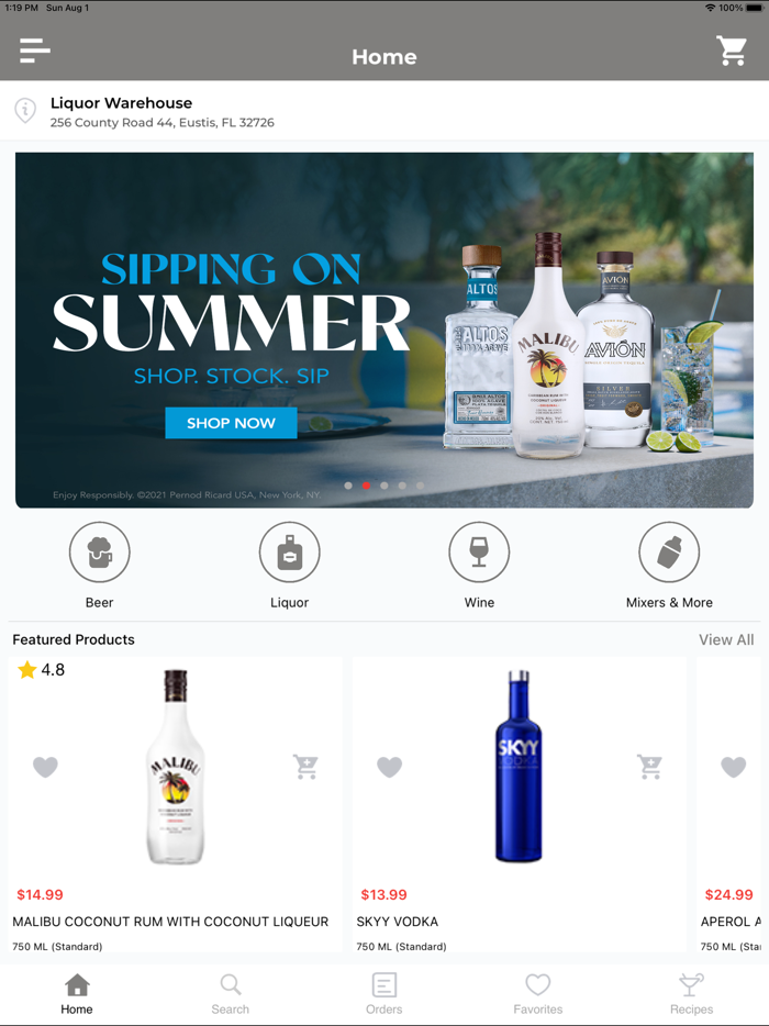 Liquor Warehouse Eustis