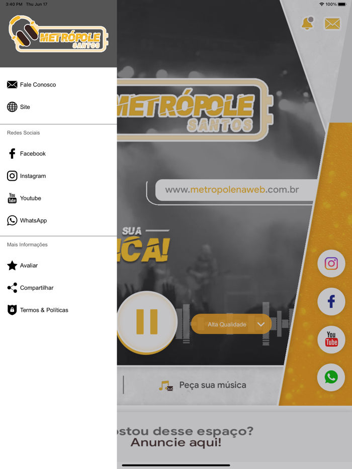 Rádio Metrópole - Santos