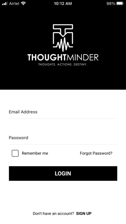 ThoughtMinder App