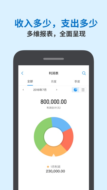 账王记账-店铺工程商家版微账单记账 screenshot-3