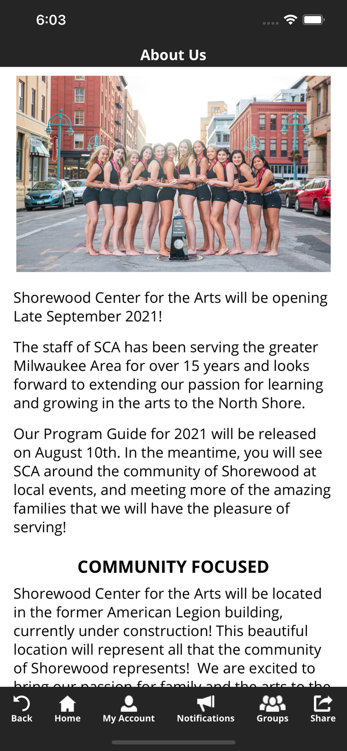 Shorewood Center for the Arts