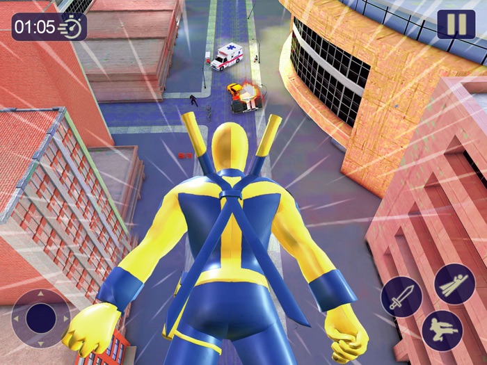 Ninja Spider Boy Rope Hero 2