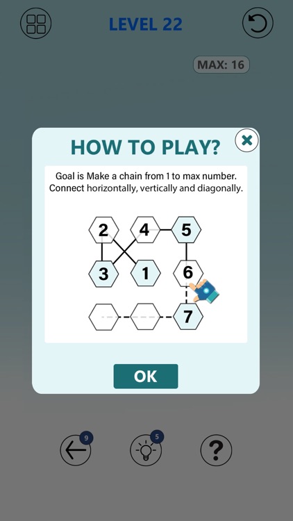 Numbers Connect Puzzle