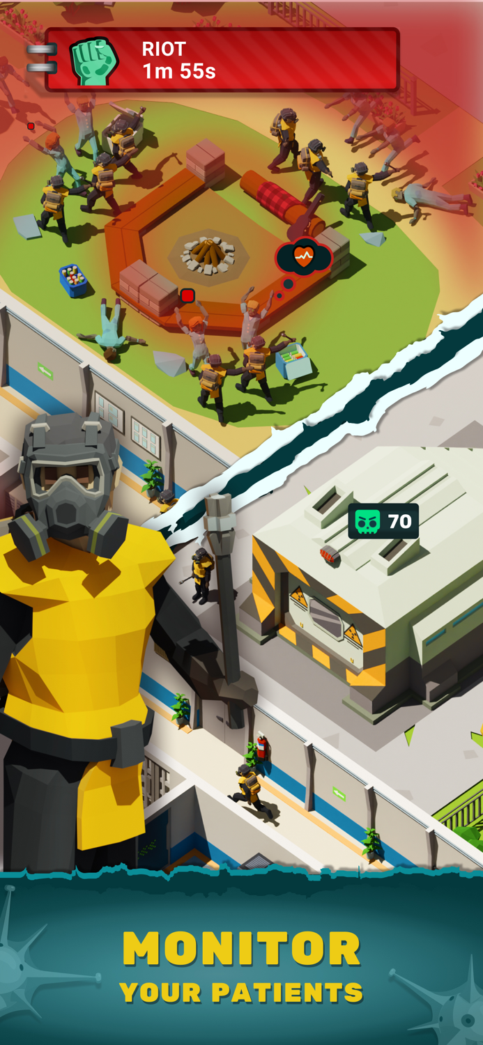 Idle Zombie Hospital Tycoon