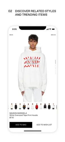 Screenshot 2 SSENSE: Shop Designer Fashion iphone