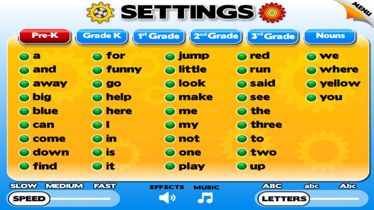 Sight Word Games & Flash Cards screenshot-3