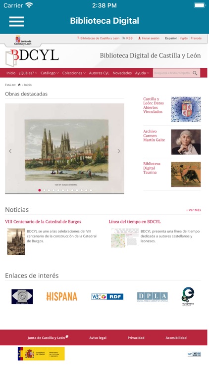 Bibliotecas Castilla y León screenshot-7