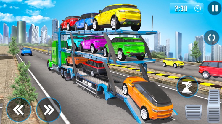 Truck Driving: Car Transporter screenshot-3