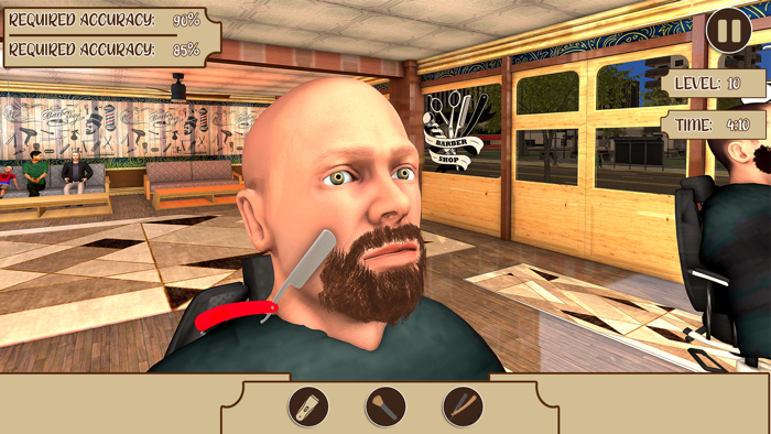 Hair Saloon Barber Shop Games