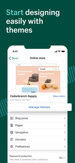 Shopify app screenshot