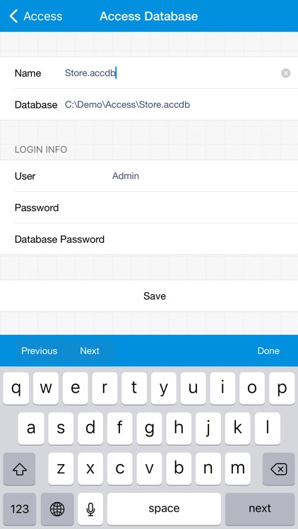 AccessProg - Access Client