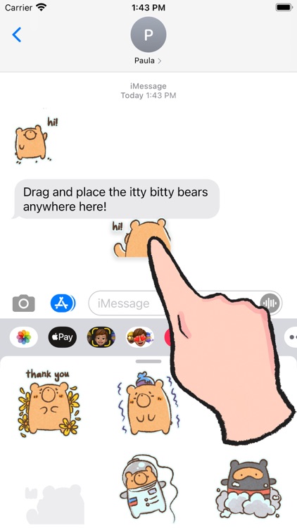 A BUNCHABEARS Stickers