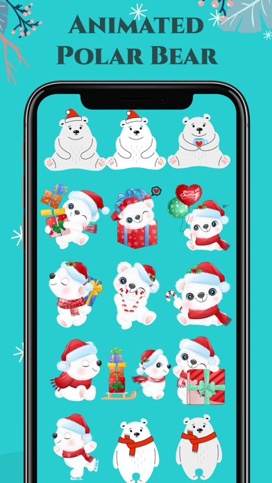 Animated Polar Bear Stickers! screenshot 3