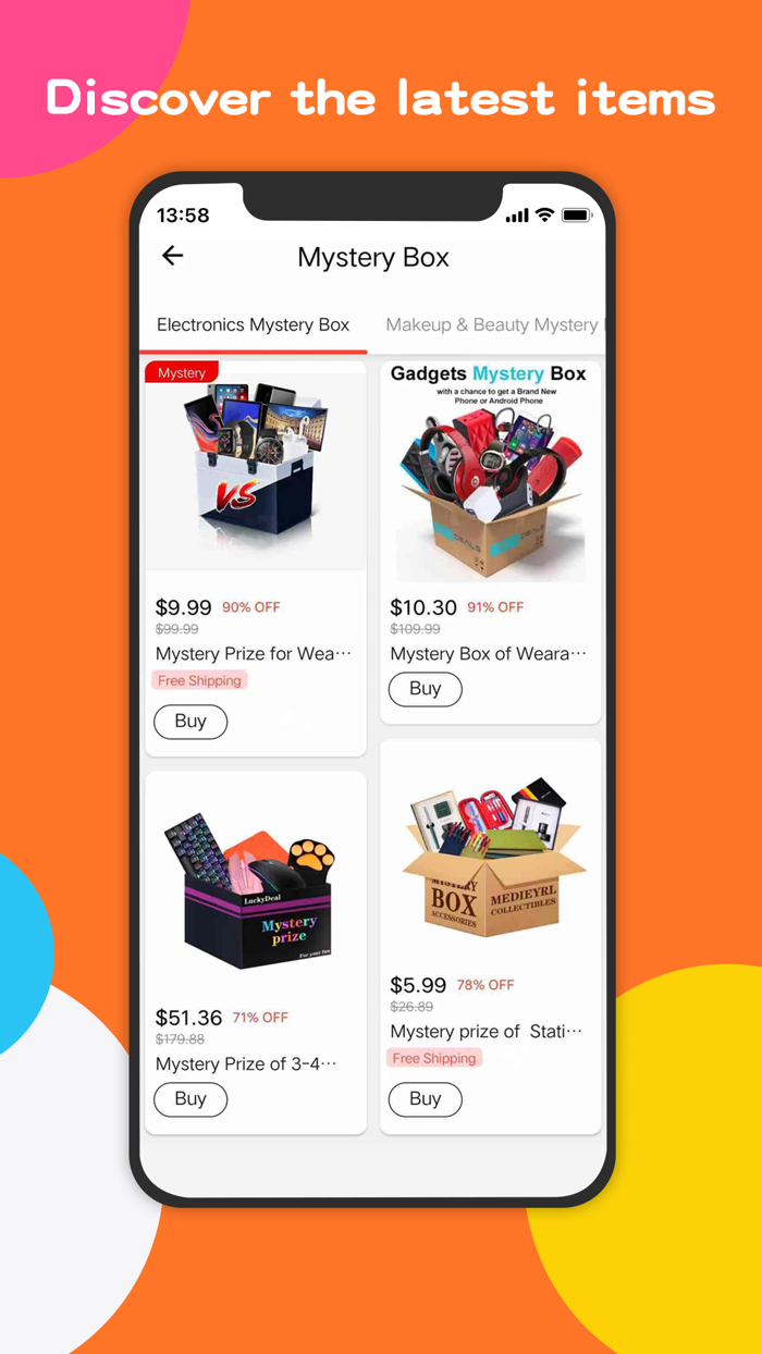 Lucky Deal -Get Discount Goods