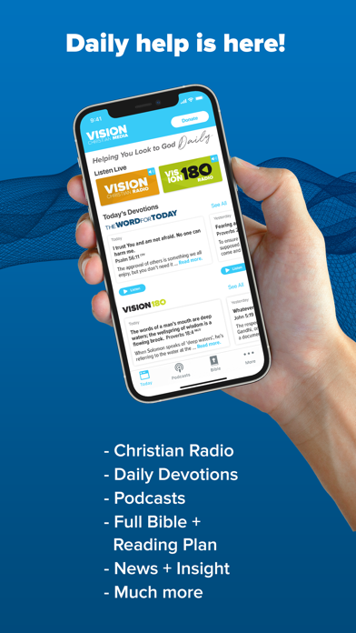 How to cancel & delete Vision Christian Media from iphone & ipad 1