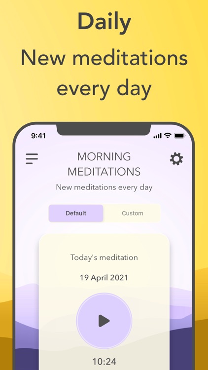 Morning Meditations screenshot-3