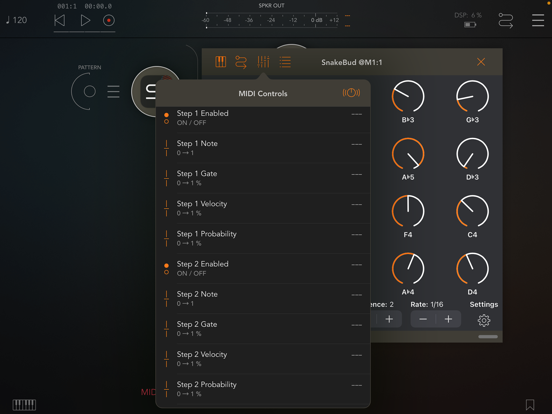 SnakeBud - AUv3 MIDI Sequencer screenshot 4