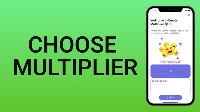 Emoter- Multiplying characters