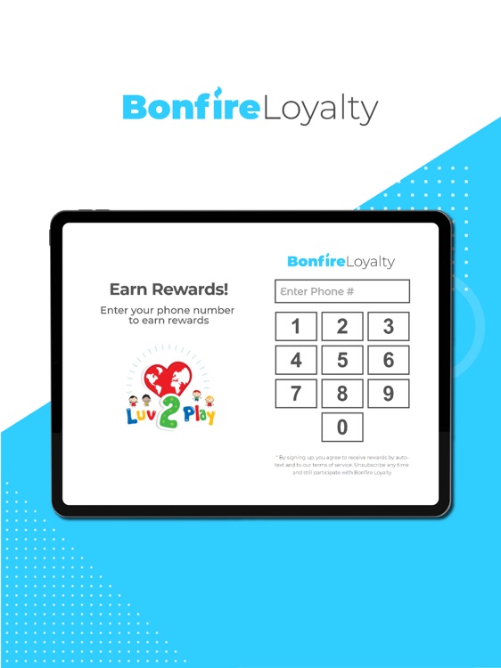 Bonfire Loyalty Tablet