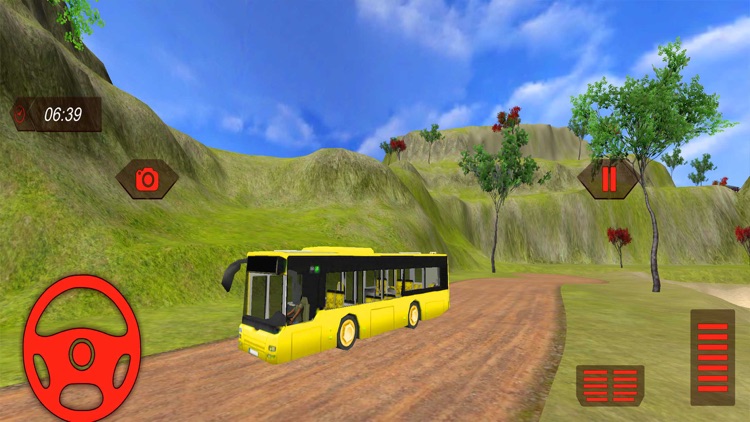 Mountain Tourist Bus Sim 3D screenshot-3