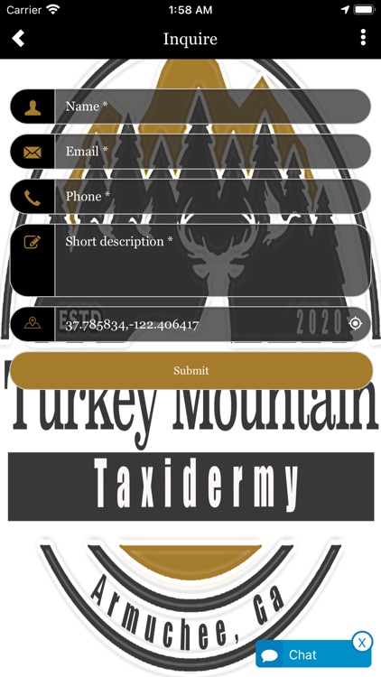 Turkey Mountain Taxidermy screenshot-3