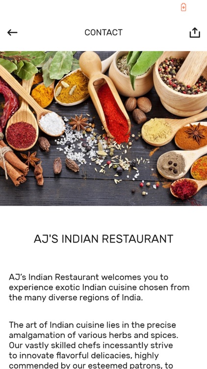AJ's Indian Restaurant screenshot-4
