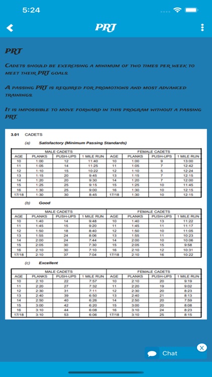 Manatee Division Cadets
