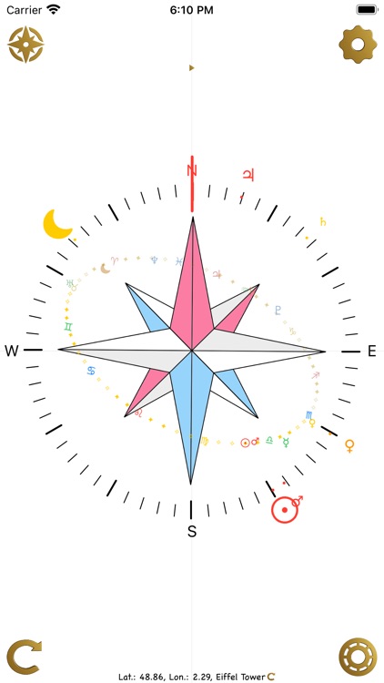 Ecliptic Compass