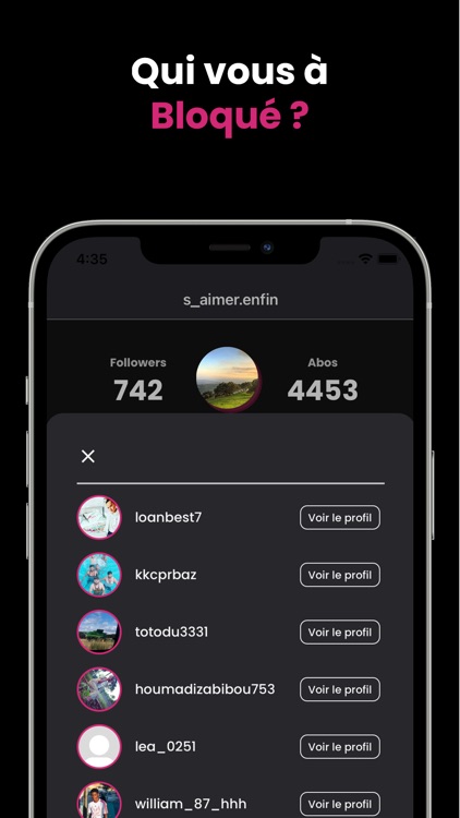 Followers track pour instagram