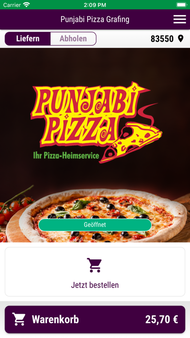 How to cancel & delete Punjabi Pizza Grafing from iphone & ipad 1