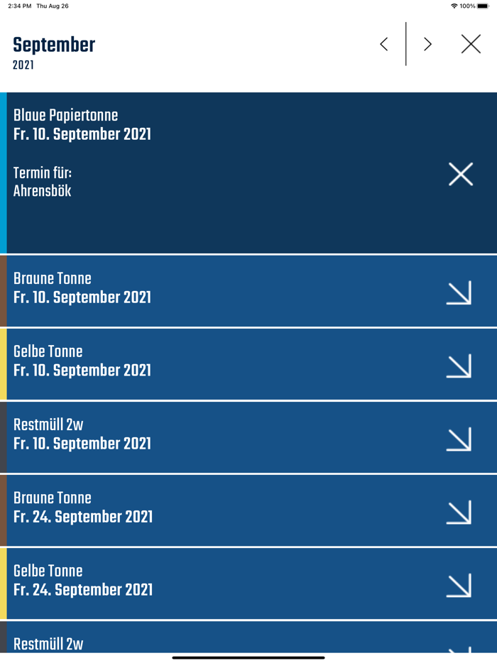 Abfall-App Ostholstein