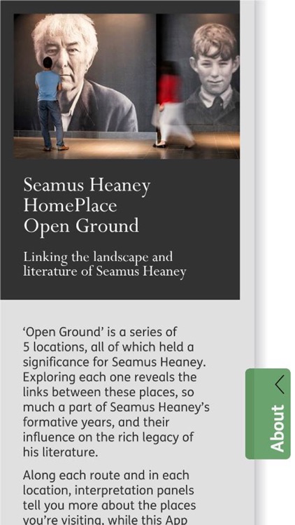 Seamus Heaney OpenGround