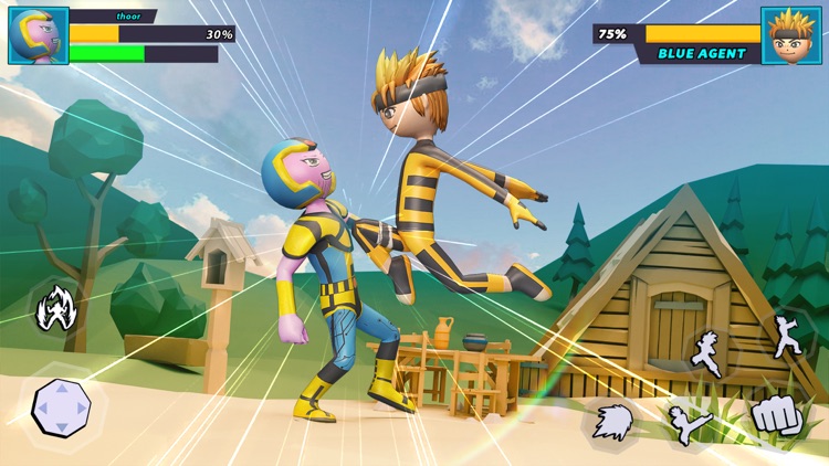 Stickman War: Fighting Games screenshot-3