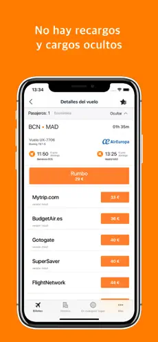 Screenshot 2 Vuelos baratos - Cheap Flights iphone