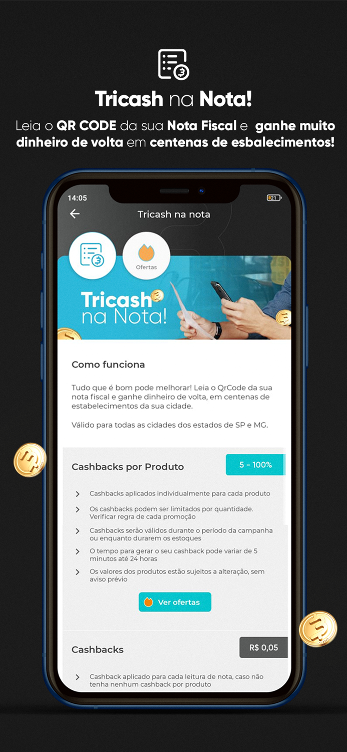 3cash Cupons e cashback