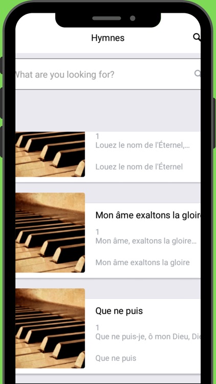 Hymnes et Louanges App