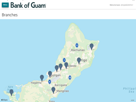 Bank of Guam® Mobile Banking screenshot 2