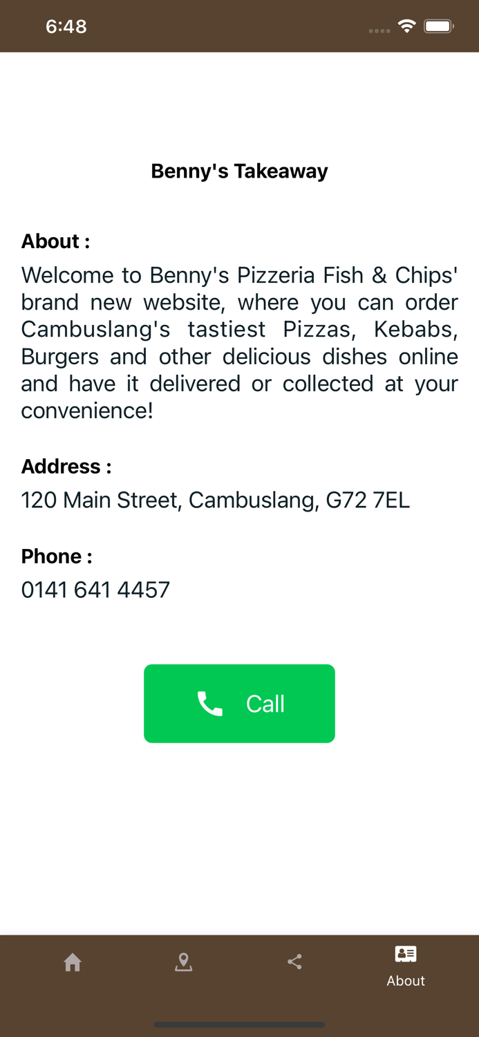 Bennys Takeaway Cambuslang