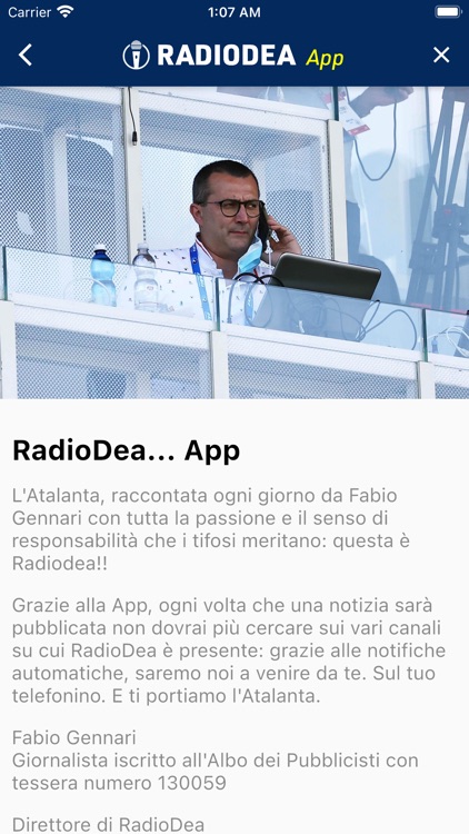 Radiodea App