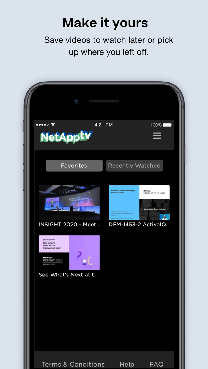 NetApp TV