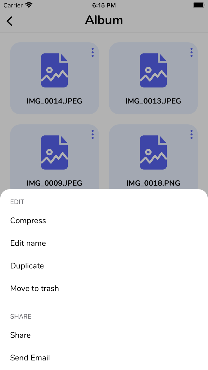 Material Files Explorer