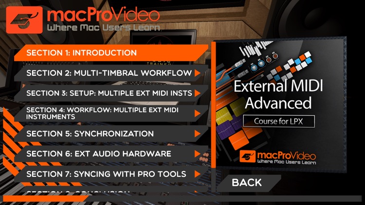 MIDI Advanced Course for LPX